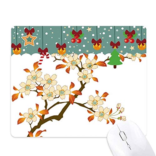 Tapis de souris feuilles de fleurs en caoutchouc pour créer un espace bureau cocooning