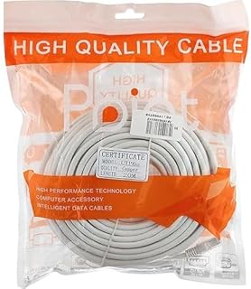 Point CAT6 Ethernet Cable – 40M High-Speed LAN Cable with RJ45 Connectors, UTP – Ideal for Routers, Switches, PCs