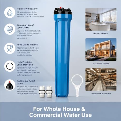 Filtration D'eau Haut Débit pour applications industrielles légères et cafés
