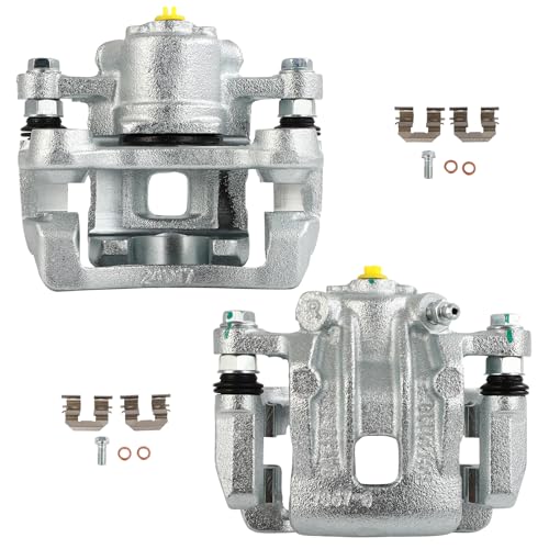 Image of SCITOO Rear Brake Calipers With Bracket 19B6467 19B6466 Compatible For Hyundai For Azera 2012-2017,For Kia For Optima 2011-2016