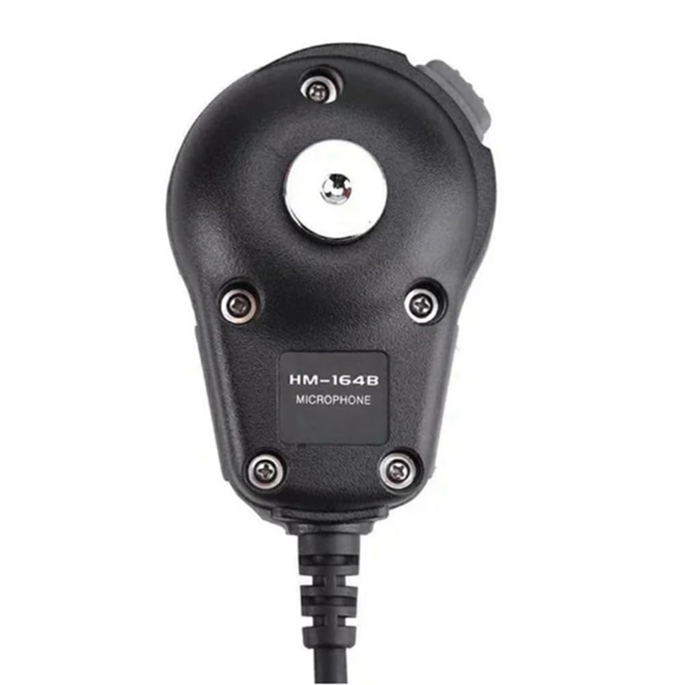 Altoparlante per Radio Marina PTT Mic HM-164B per ICOM IC-M45/M59/M304/M411/M412 Microfono per Radio Marittima Durevole Facile da Installare Facile da Usare