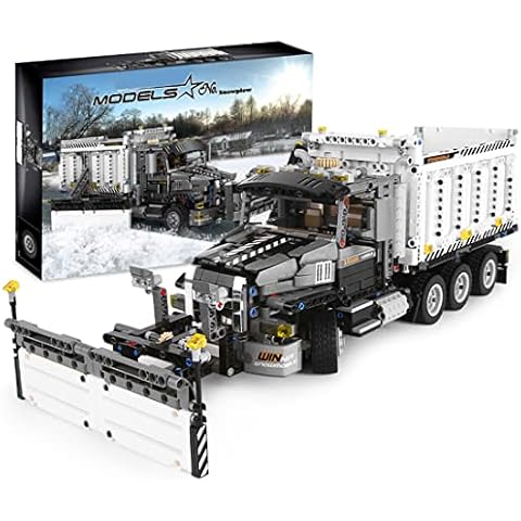 YAKOK Technic Snow Groomer Building Set, 1694Pcs Construction Set Compatible with LEGO, 61 x 22.5 x 27 cm (QV57097QUJSNAT145) Cover