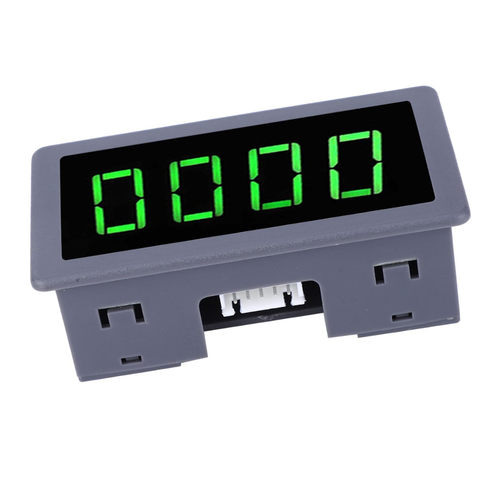 Green 4 Digit LED Motor Tachometer RPM Speed Measure Meter NPN Hall Proximity Switch Sensor Stable Digital Tachometer for Industrial