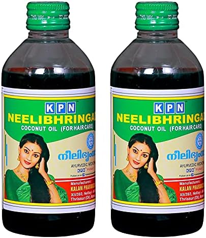 K P N Neelibhringadi Coconut Oil, 200 ml (Pack of 2)
