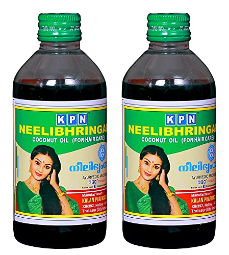 Neelibhringadi Coconut Oil, 200 ml (Pack of 2)