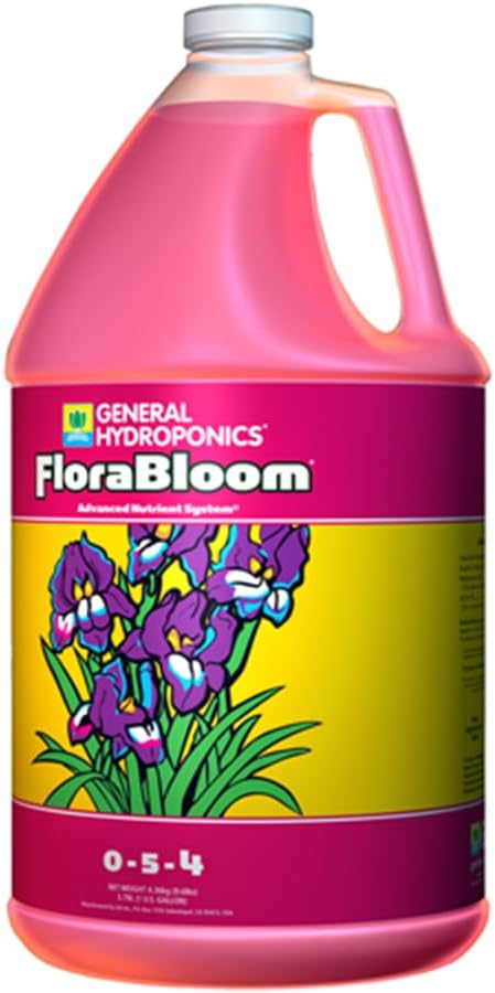 General Hydroponics FloraBloom Plant Food, 0-5-4, 1 gal.