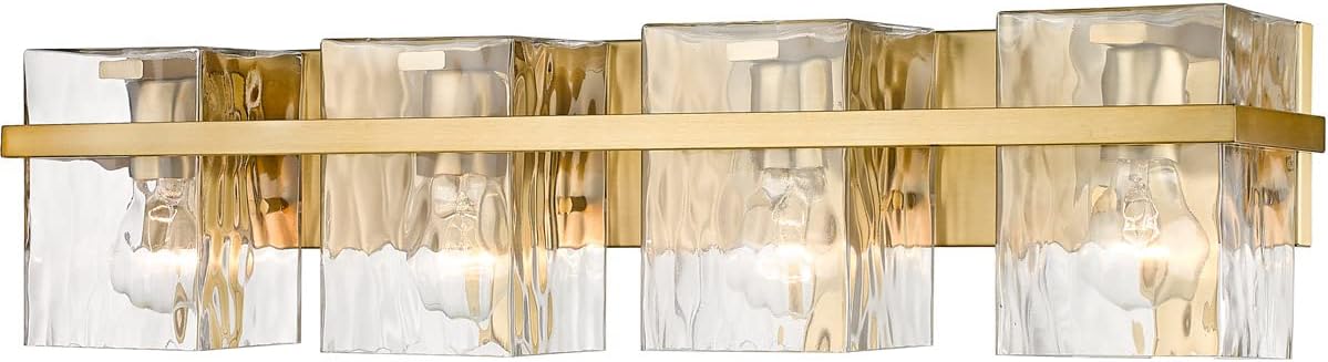 1938-4V-MGLD Bennington Vanity, 4-Light 400 Total Watts, Modern Gold
