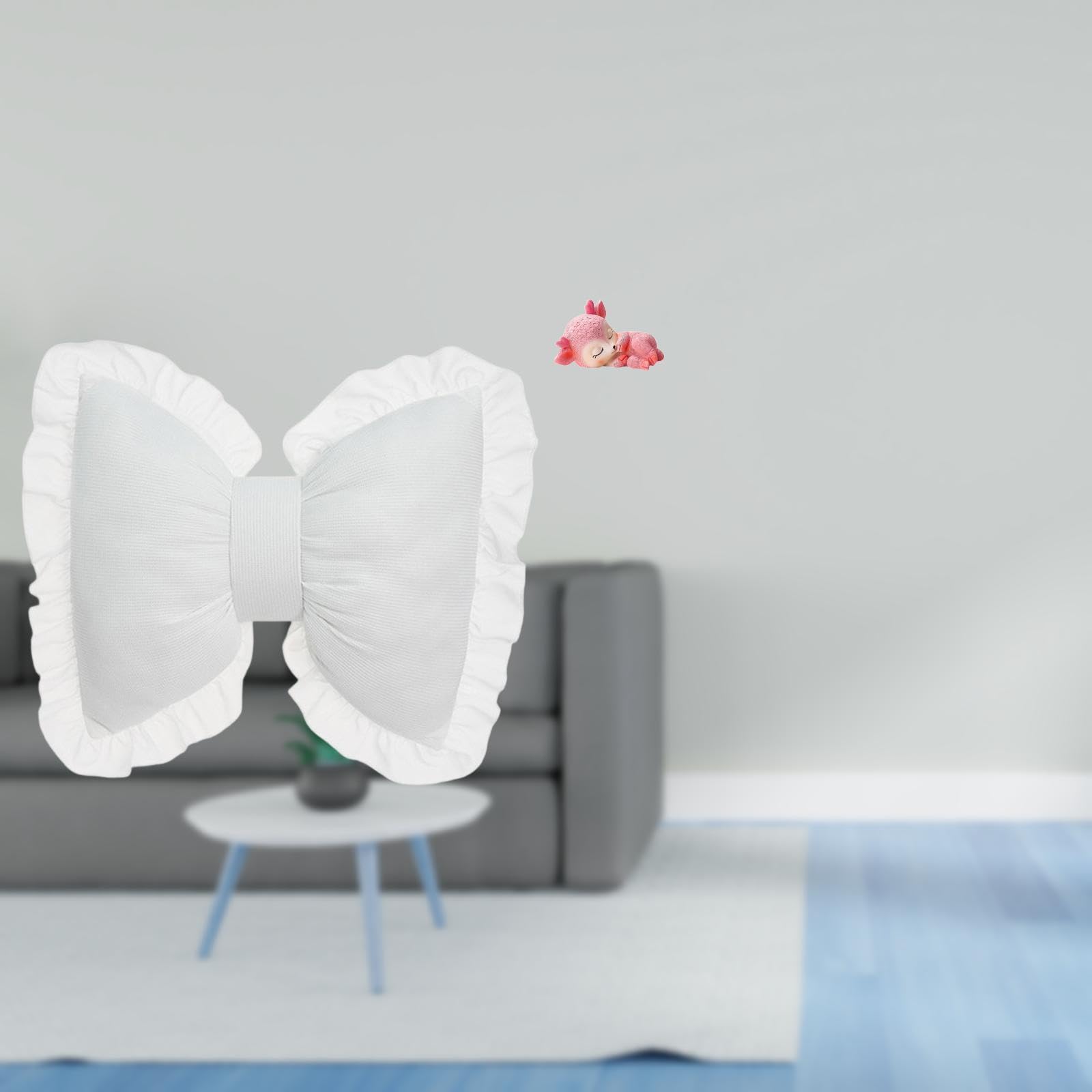 Deer Bow Cushion Sofa Modern Home Dcorcomfortable Bedside Study Office Chair Farmhouse Indoor Tabletop Handicraft|Home & Garden|Home Dcor|Pillows-image-46