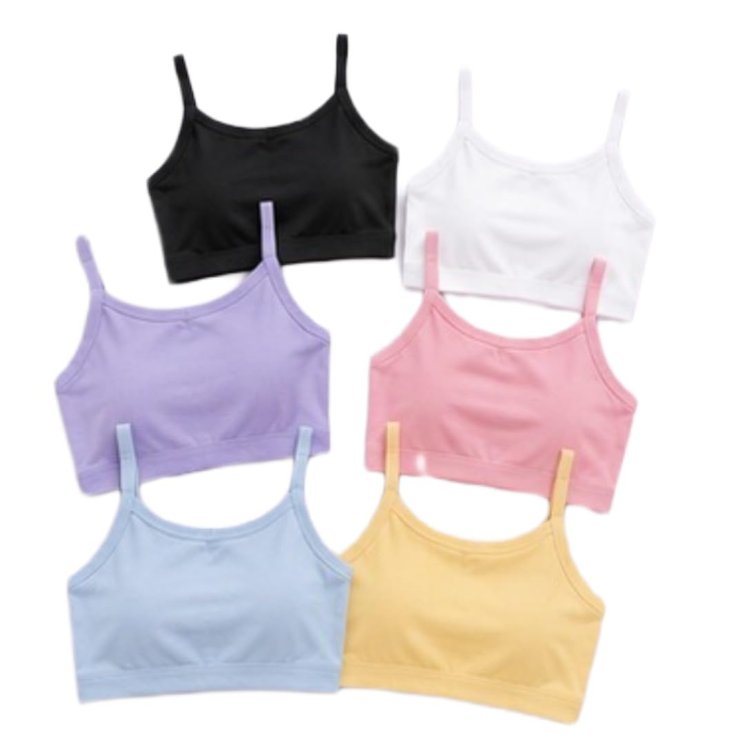 Pack of 6 Magic Air Bras for Women | Soft Seamless Non Padded Wirefree Bra | Full Coverage Stretchable Innerwear | Multicolor Combo-picture-18