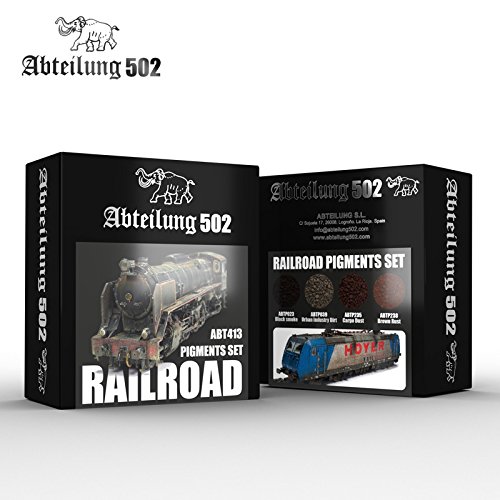 Amazon | ABTEILUNG 502 AK-Interactive 鉄道ピグメントセット