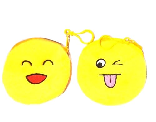 My.Shop Girls Small Felt Purse Wallet Zipper Pouch Return Gift Pack of 2 (Multicolour)