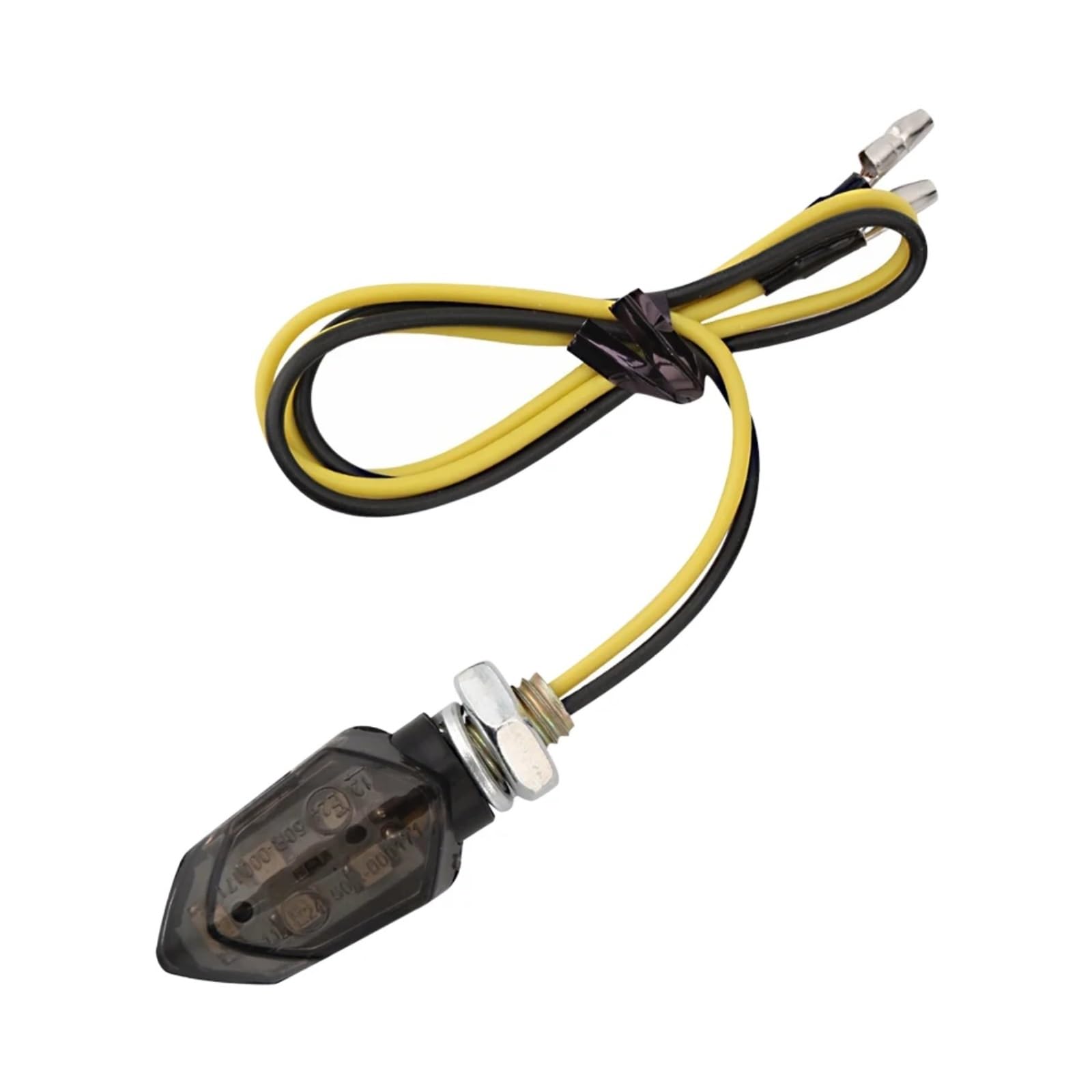 Compatibile Con 4PCS Indicatore Di Direzione Per Obiettivo Moto 12V Indicatore Lampeggiante Ambrato A Due Fili
