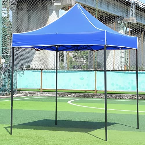 JupiterJX 3x3M Heavy Duty Pop Up Gazebo, Commercial Grade Waterproof Shelter Outdoor Camping Gazebo, Steel Frame | Sun Shade Canopy For Garden, Party, Beach (Blue, 3x3m) - Image 8