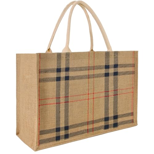 Image of Hibala Woven Large Beach Bag Straw Beach Tote Handmade Weaving Shoulder Tassel Bag Handbag