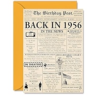 Cartes D'anniversaire De 69 Ans Pour Homme Et Femme – Journal Back