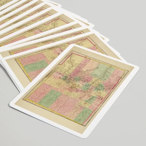 Lantern Press Colorado Baraja Póker 52 Cartas miniatura 5