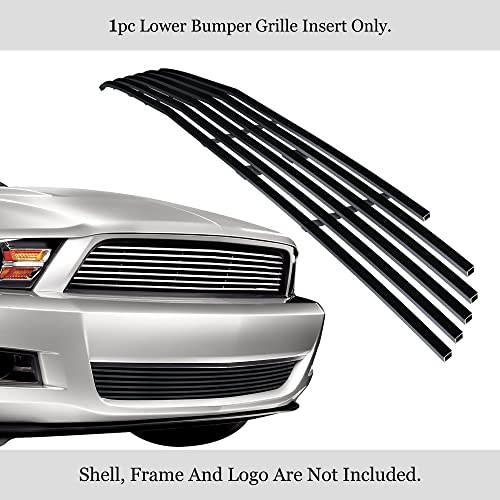 Aps F66655H Black Powder Coated Grille Bolt Over For Select Ford Mustang Models #TOP1