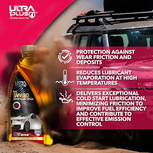 Image of SAE 5W-30 Full Synthetic Motor Oil API SP ILSAC GF-6A 1 Gallon