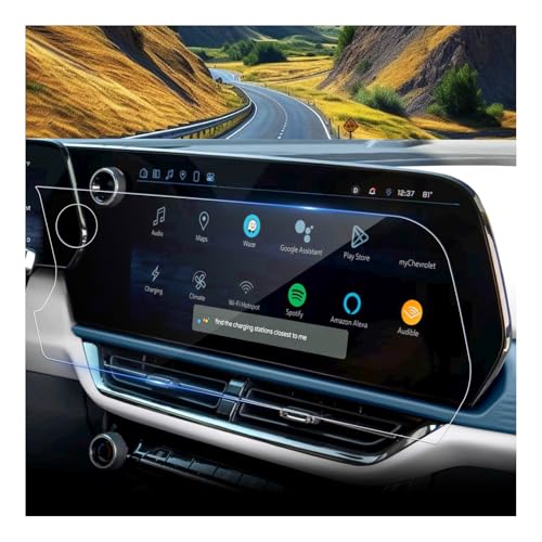 BSTW for 2025 Chevy Equinox EV Screen Protector for 2024-2025 Chevrolet Equinox EV 2LT/2RS/3LT/3RS/RS/LT 17.7" Display Electric SUV Accessories Tempered Glass Protective Film (Equinox EV 17.7-In HD)
