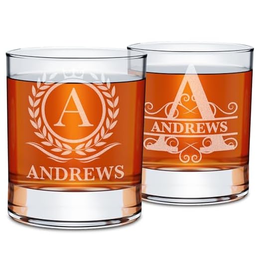 Personalized Whiskey Glasses Gift Set