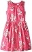 The Children's Place Big Girls' Floral Printed Foil Dress with Sash