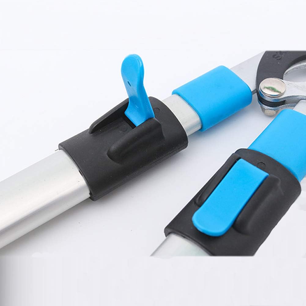 Telescopic Anvil Lopping Shears,Extendable Anvil Razor Edge Pruning Lopper with Chops Thick Branches,Pruning Shear for Garden Hedges and Tree Pruning Shears
