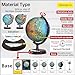 Mapsoft Guide Topography Moon Globe, 24cm/9.5″, MT-24, Lunar Globe, Moon Map, Moon Atlas, Moon Poster, The Moon, The Lunar, Lunar Map, Lunar Atlas, Astronomy Toys