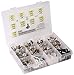76 pcs A B C, Logarithmic, Linear, Reverse Log. 1K, 2K, 5K, 10K, 20K, 50K, 100K, 250K, 500K, 1M Potentiometer Pot Assortment