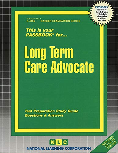 Long Term Care Advocate(Passbooks)