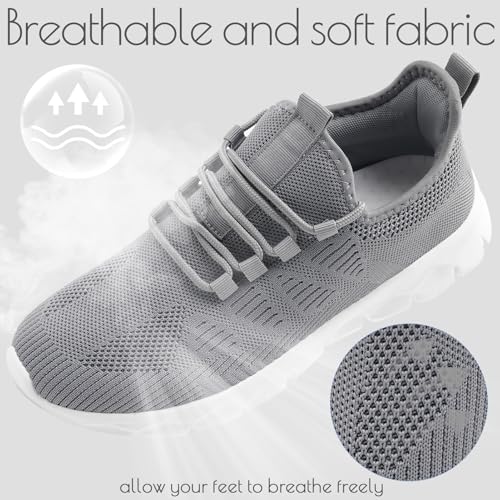 Image of ZGPWZWL Mens Running Shoes Fashion Sneakers for Walking Tennis Gym Shoes Slip On Lightweight and Comfortable