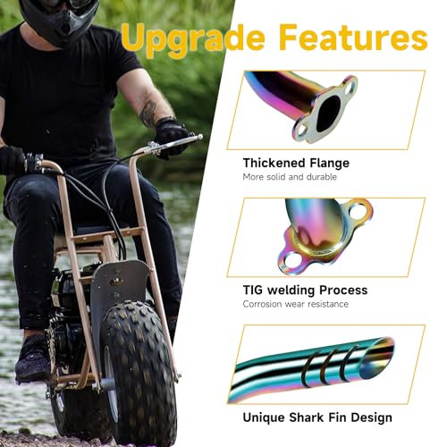 Hiaors HO-EX-RW Upgrade Header Exhaust Pipe Kit Compatible thumb #4