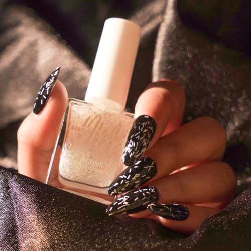 Image of Nails & More Chunky Glitter slice Nail Polish, Argan Oil-Infused Gel Shine, 3D Glitter Nail Art, Trendy Nails | 10ml