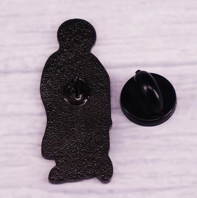 Holy Mother Virgin Mary Jesus Christ Christian 1.4" Enamel Pin Badge - Image 3