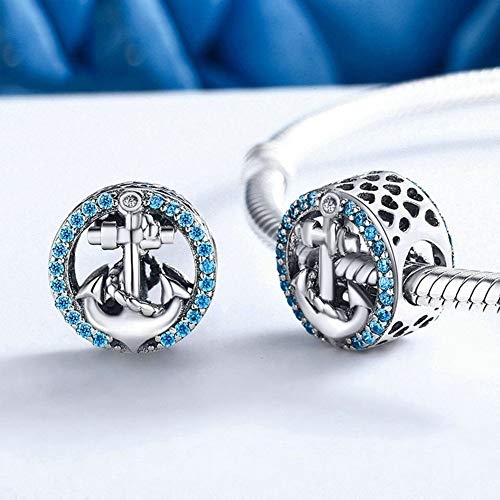 Sterling Silver Anchor, Jellyfish, Starfish & Ocean Charm for Pandora Bracelet3