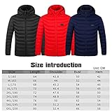 Zoom IMG-1 unisex giacca riscaldata 11 zone
