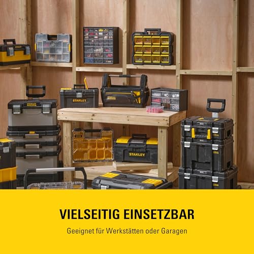 STANLEY Mehrzweck-Aufbewahrungsbox mit 39 Schubladen, 1-93-981, 36.5 x 15.5 x 41 cm