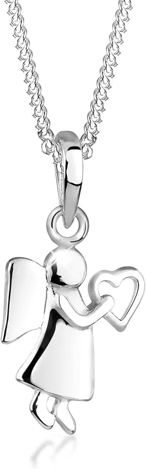 Elli Collar Mujer Colgante Ángel Filigrana en Plata Esterlina 925