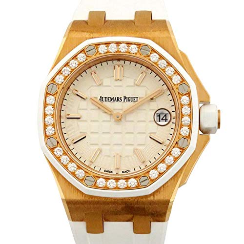 オーデマ・ピゲ AUDEMARS PIGUET ロイヤルオークオフショア 67540OK.ZZ.A010CA.01 ホワイト文字盤 レディース (67540OKZZA010CA01) [並行輸入品]