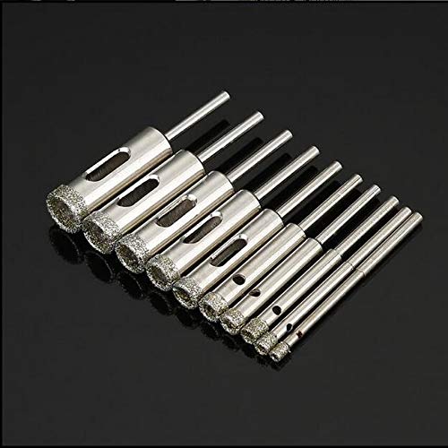 Brocas de diamante electrochapadas 3-22 mm set 10 pcs miniatura 3