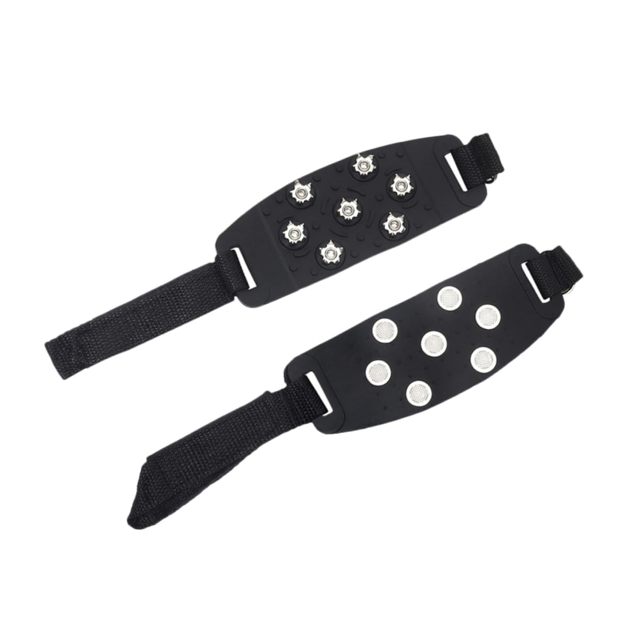 Homoyoyo 1pair Outdoor - Boot Crampons Spikes Lightweight Shoe for Hiking Climbing and Snow Walking and Easy to Clean