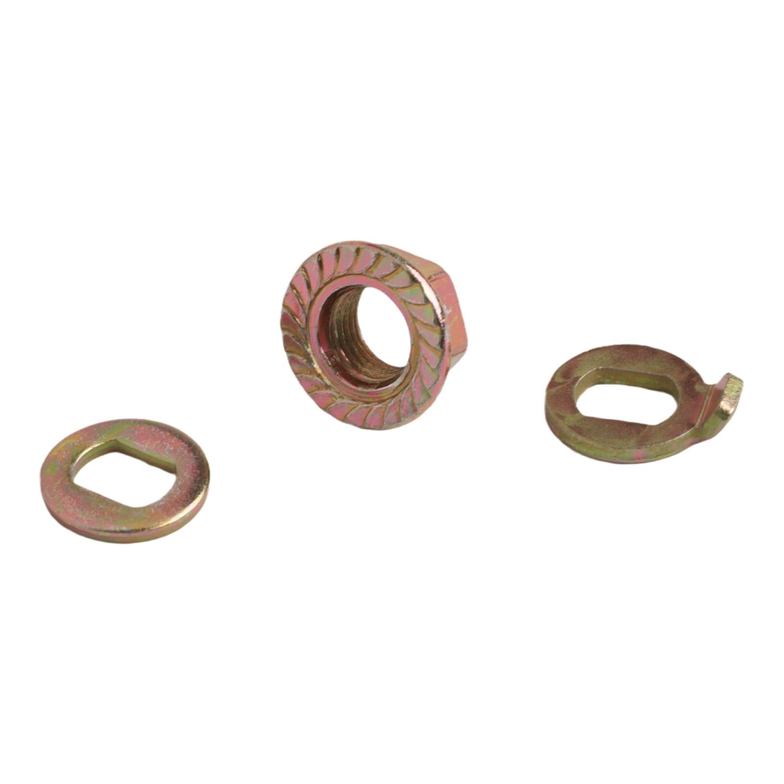 Lot de 2 vis moteur pour Kukirin pour G2 Max pour G3 Pro G4 Max, fixations anti-rotation en aluminium avec crochet pour un ajustement sûr et une installation facile