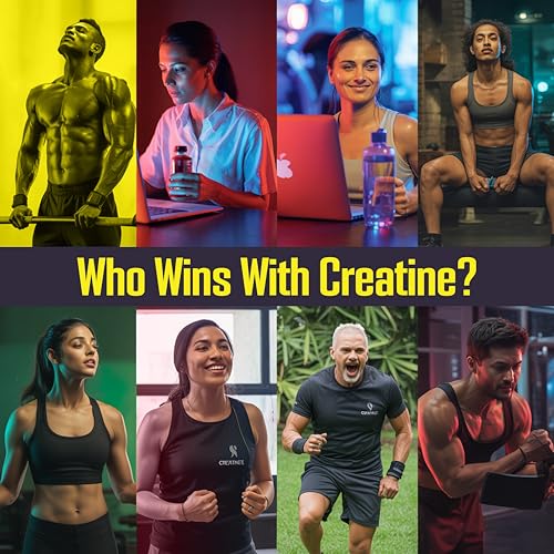 Image of Creatine Powder 3000 mg | Mircronized Creatine Monohydrate | Creatine Monohydrate 120g (Pack of 3) for For Lean Pump and Volumization | Gym Supplement for Men for Pump and Strenght - Watermelon Powder - 120 Servings