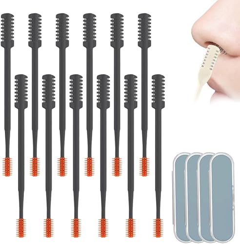 Miniatura 8 de Cortador de Pelo Nasal, 2025 Actualizado Portátil Manual Cortador de Pelo Nasal para Mujeres y Hombres, Cuchillo Nasal de Doble Cara Giratorio de