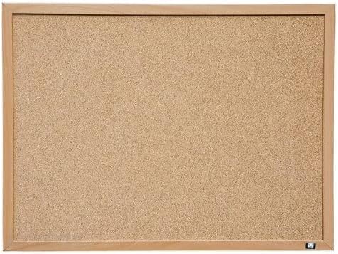 Q-Connect Wooden Frame 400 x 600 mm Cork Board