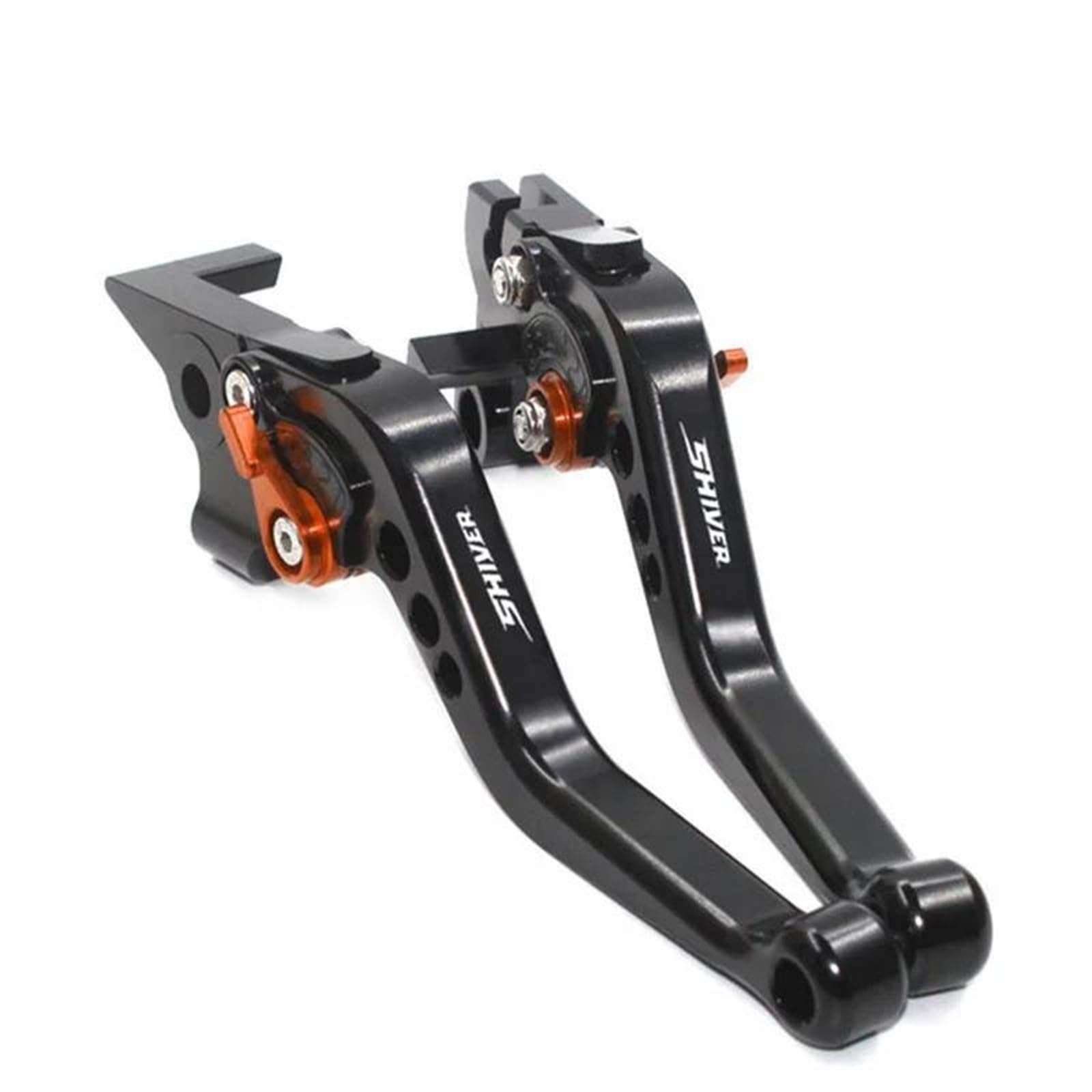 Cwziwoyji E Fit For Aprilia Shiver Gt Shiver 750 2016-2017 Motorcycl Accessories Cnc Aluminum Adjustabl Brak Clutch Levers Handle(E)