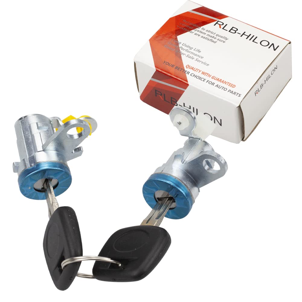 Front Door Lock Cylinder+ Key Set LH+RH for 1995-2004 Toyota Front Door Lock Cylinder+ Key Set LH+RH for 1995-2004 Toyota
