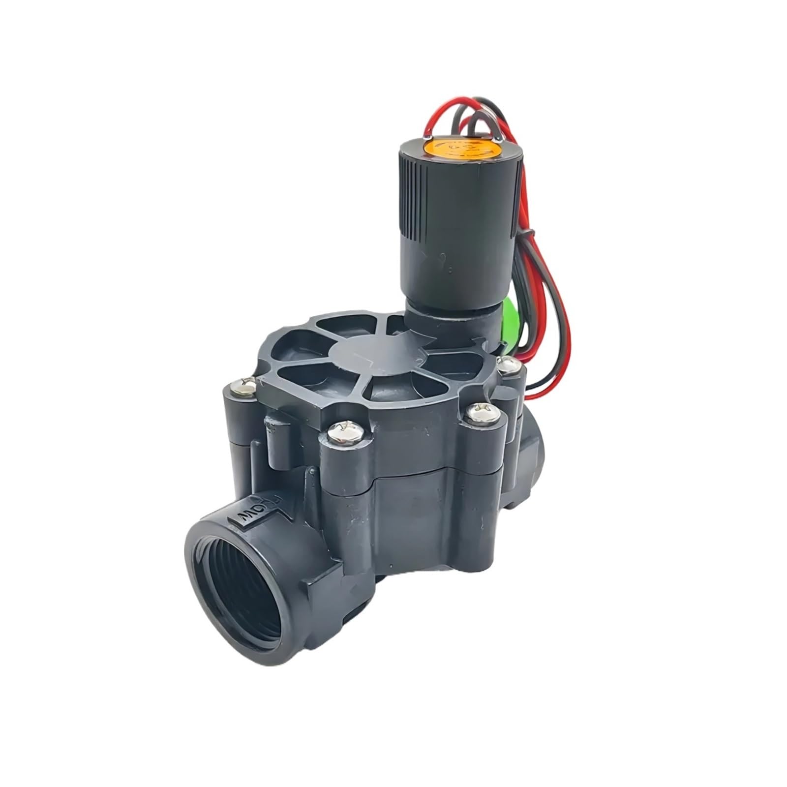 Electroválvula de riego 1/2'', 2 vías, Posiciones, N/C, 220 V, 12, 24 CC, con Enclavamiento for agrícola(DC 24V)