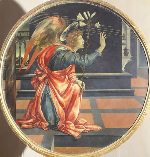 Tableau Annonciation par FilipLippi image sur toile inspirante pour intérieur serein
