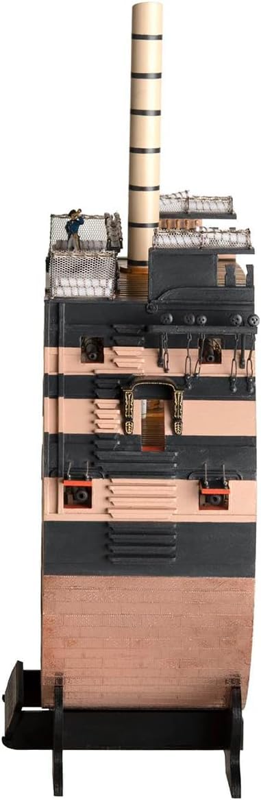 Artesanía Latina - Holzmodellschiff – Englisches Linienschiff, Abschnitt HMS Victory Trafalgar 1805 - Modell 20500, Maßtab 1:72 - Modelle zu Bauen - Anfängerniveau