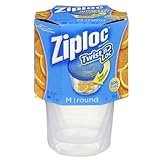Ziploc Twist 'N' Loc Containers Medium 4 cup